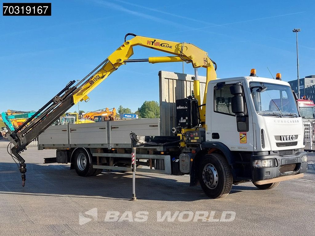 Iveco Eurocargo 180E250 4X2 HYVA HB.150XE3 Kran Crane Automatic Euro 5