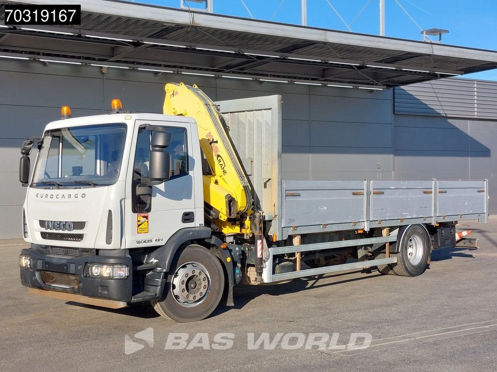Iveco Eurocargo 180E250 4X2 HYVA HB.150XE3 Kran Crane Automatic Euro 5