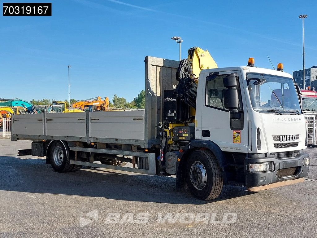 Iveco Eurocargo 180E250 4X2 HYVA HB.150XE3 Kran Crane Automatic Euro 5