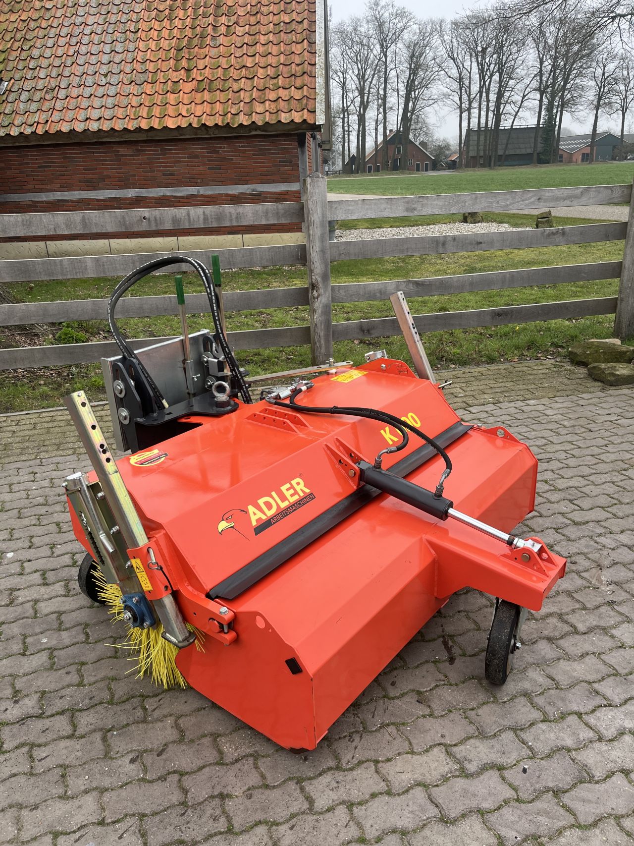 Adler K600 150 veegmachine tbv Knikmops 130 140 180