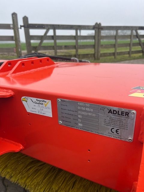 Adler K600 150 veegmachine tbv Knikmops 130 140 180