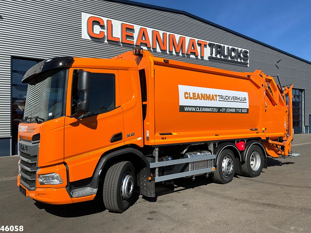 DAF FAG XD 340 Euro 6 Geesink 20m³ Welvaarts weighing system