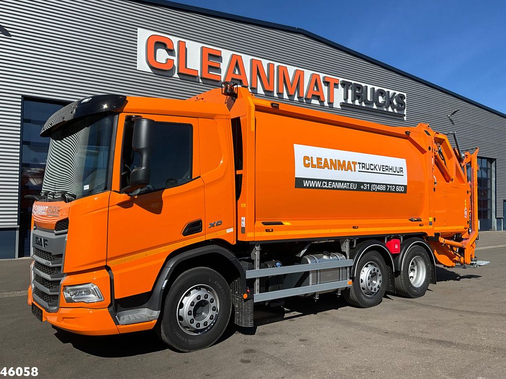 DAF FAG XD 340 Euro 6 Geesink 20m³ Welvaarts weighing system