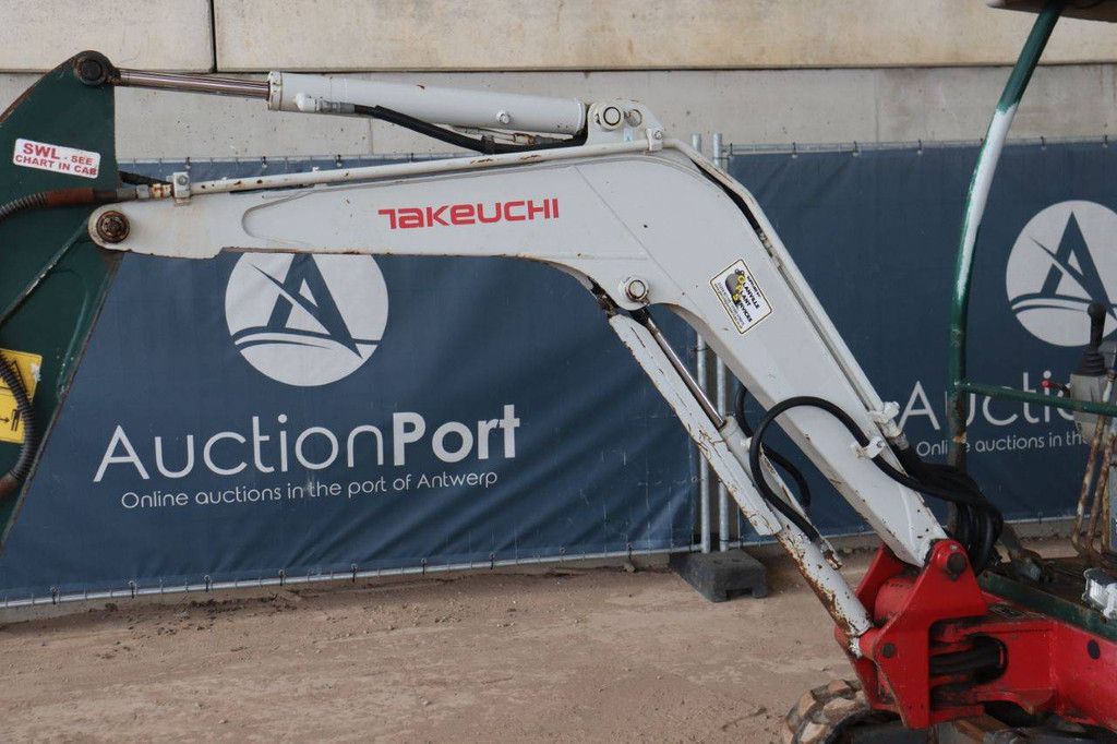 Mini excavator Takeuchi TB219 Diesel 12kW 2014