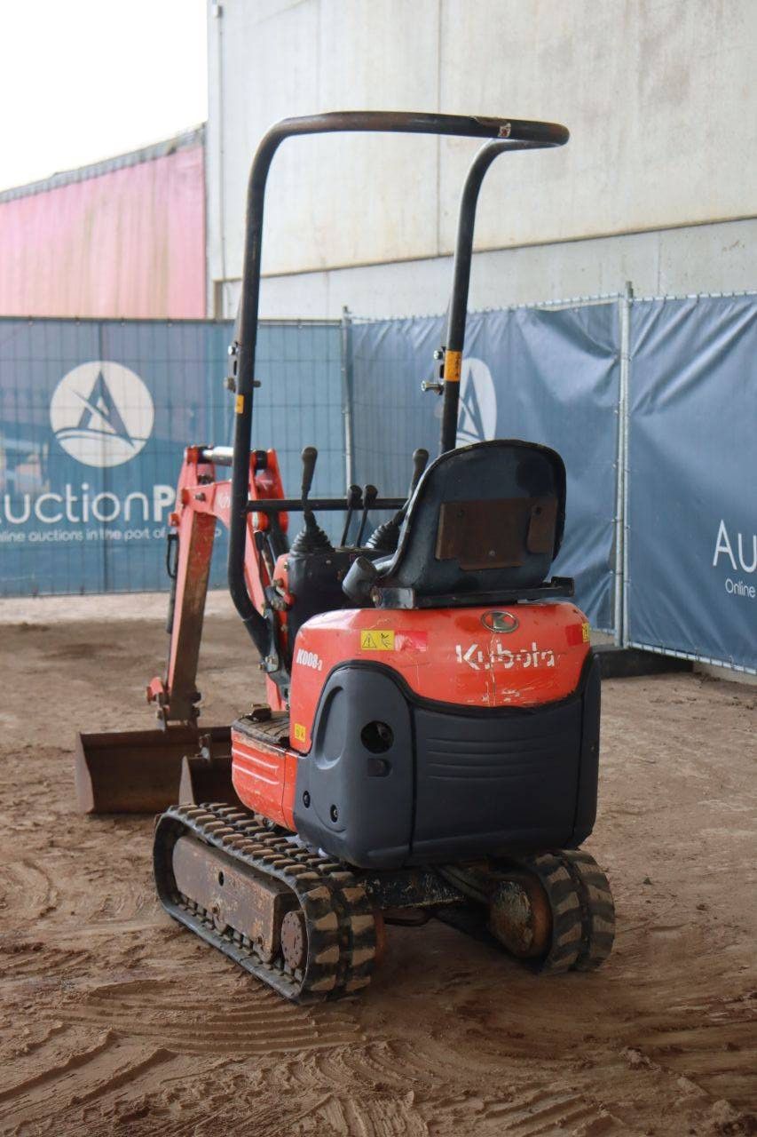 Mini excavator Kubota K008-3 Diesel 7.4kW 2015