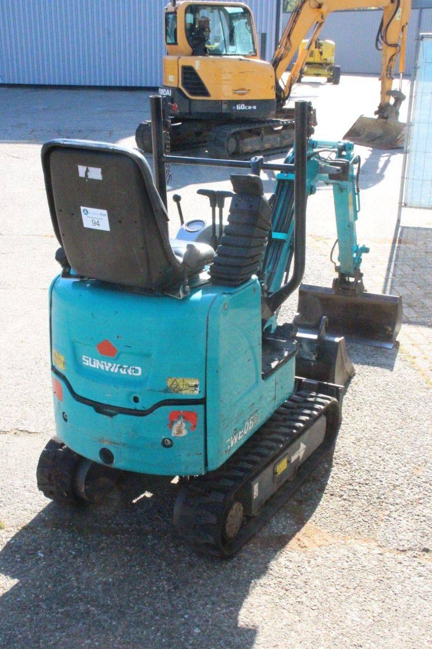 Mini excavator Sunward SWE08B Diesel 7.2 kW 2017