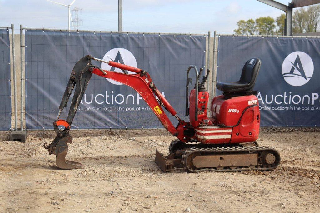 Mini excavator Kubota U10-3 Diesel 7.4kW 2010
