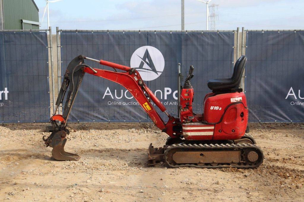 Mini excavator Kubota U10-3 Diesel 7.4kW 2010
