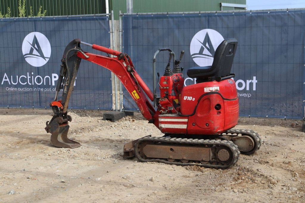 Mini excavator Kubota U10-3 Diesel 7.4kW 2010