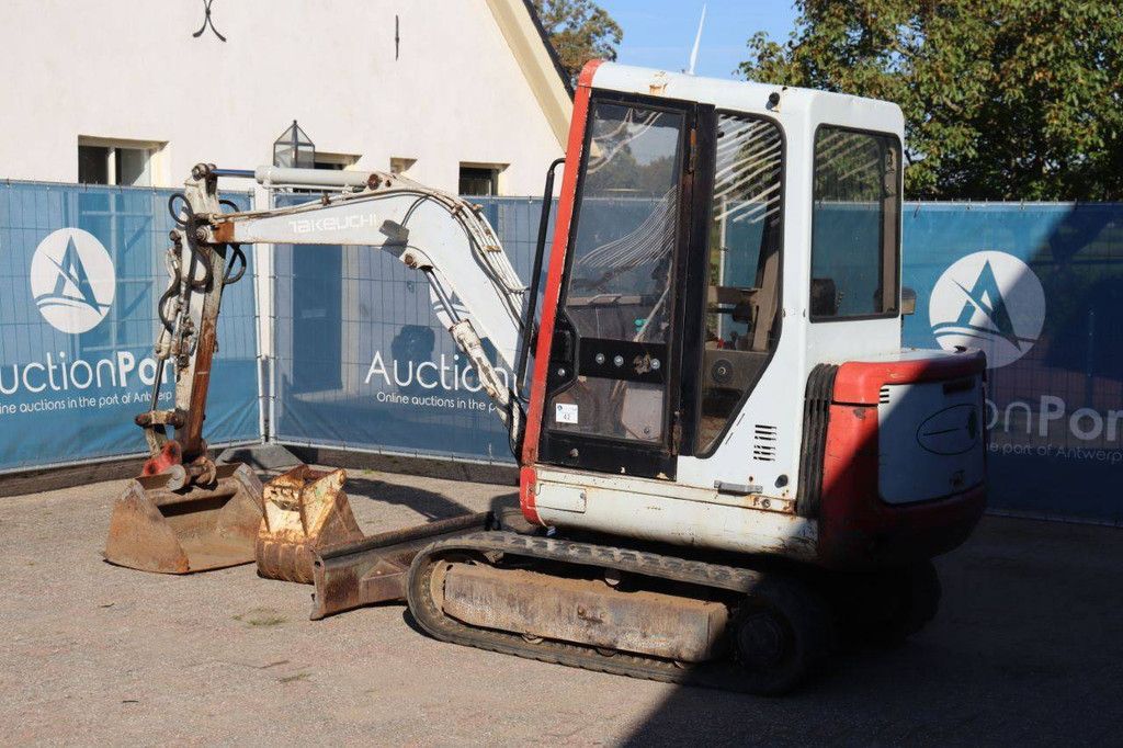 Rupsgraafmachine Takeuchi TB025 Diesel 26pk
