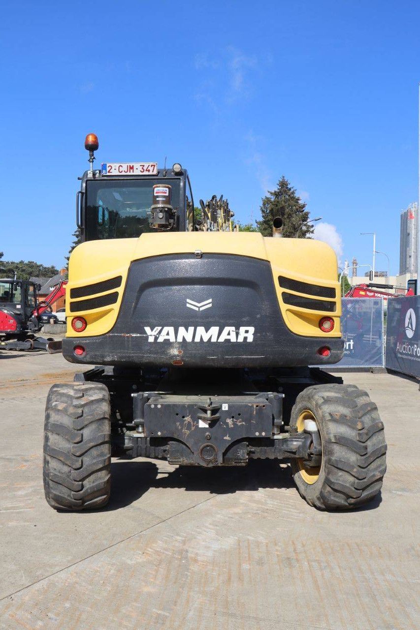 Wheel excavator Yanmar B95W Diesel 74.4kW 2021