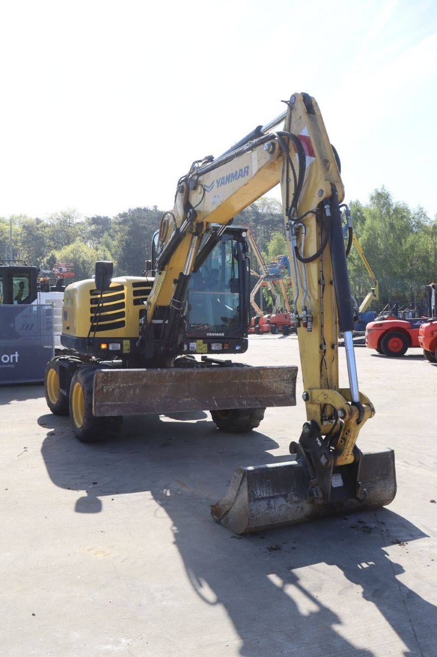 Wheel excavator Yanmar B95W Diesel 74.4kW 2021