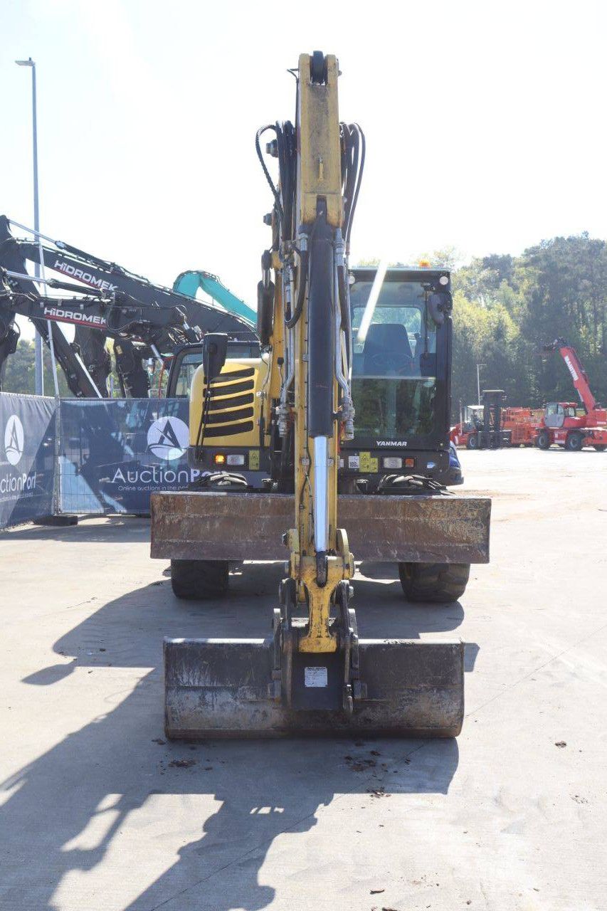 Wheel excavator Yanmar B95W Diesel 74.4kW 2021