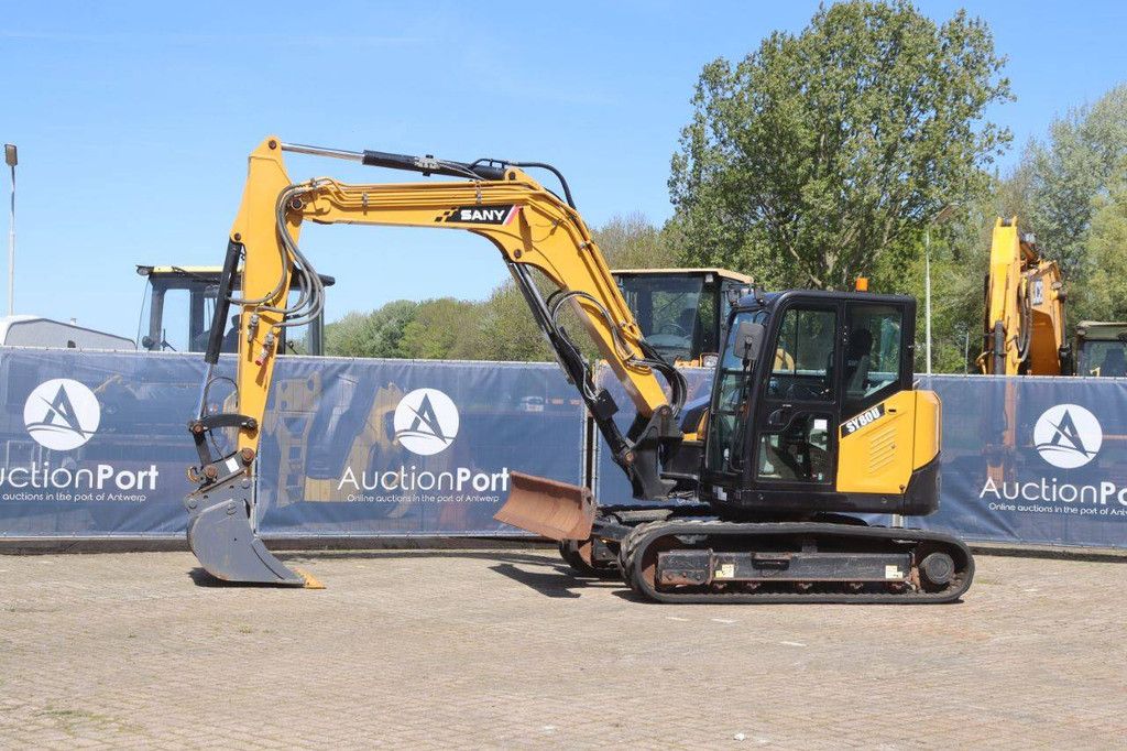 Mini excavator Sany SY80U Diesel 53.7kW 2021