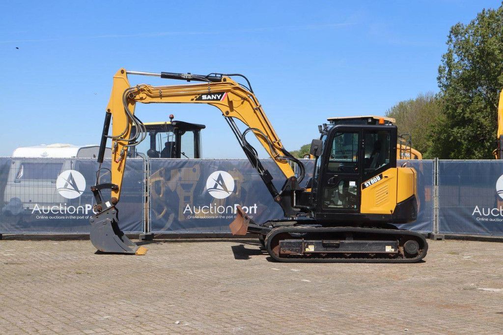 Mini excavator Sany SY80U Diesel 53.7kW 2021
