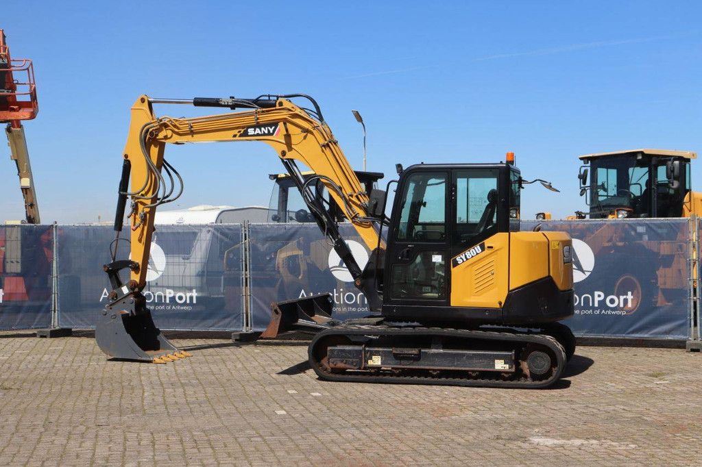 Mini excavator Sany SY80U Diesel 53.7kW 2021
