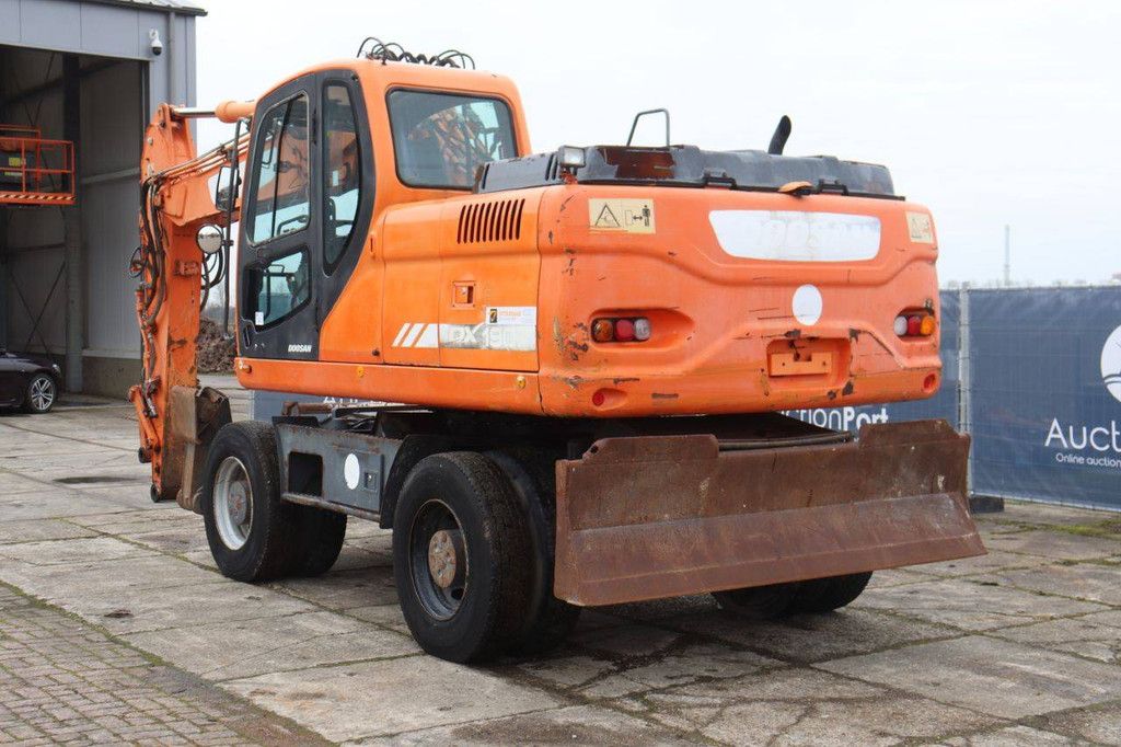 Doosan DX190W-5 Diesel-Mobilbagger 2010