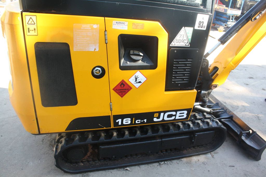 Mini excavator JCB 16C-1 T3 Diesel 12kW 2021