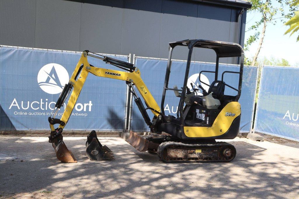 Mini excavator Yanmar SV16 Diesel 12.1kW 2016