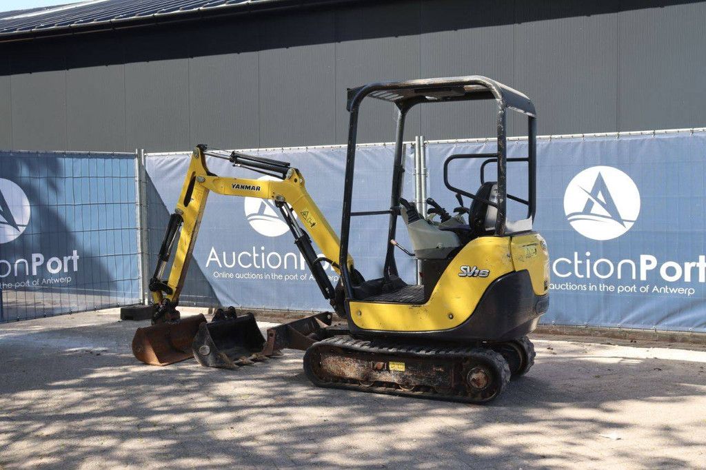 Mini excavator Yanmar SV16 Diesel 12.1kW 2016
