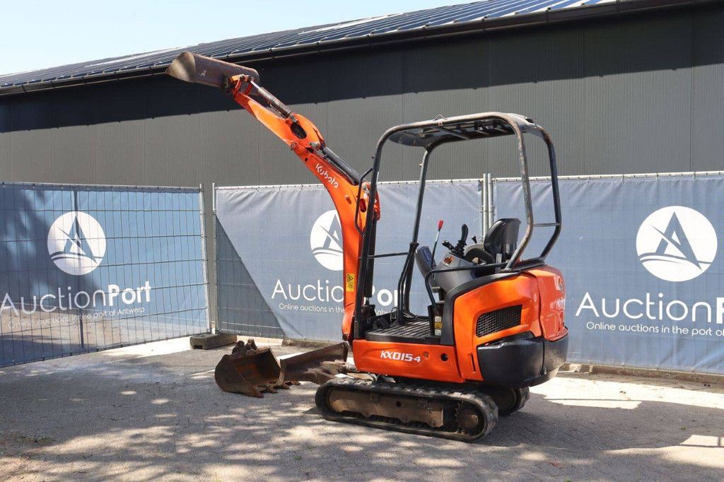 Mini excavator Kubota KX015-4 Diesel 9.6kW 2016