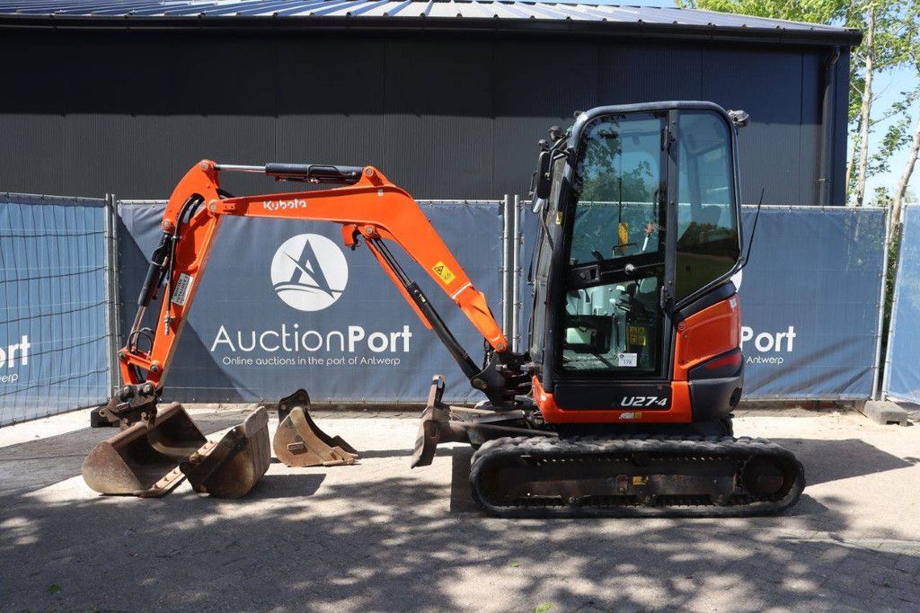 Crawler excavator Kubota U27-4 Diesel 15.5kW 2016