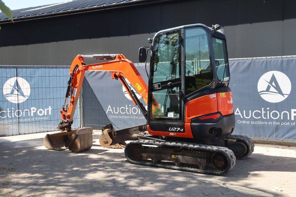Crawler excavator Kubota U27-4 Diesel 15.5kW 2016