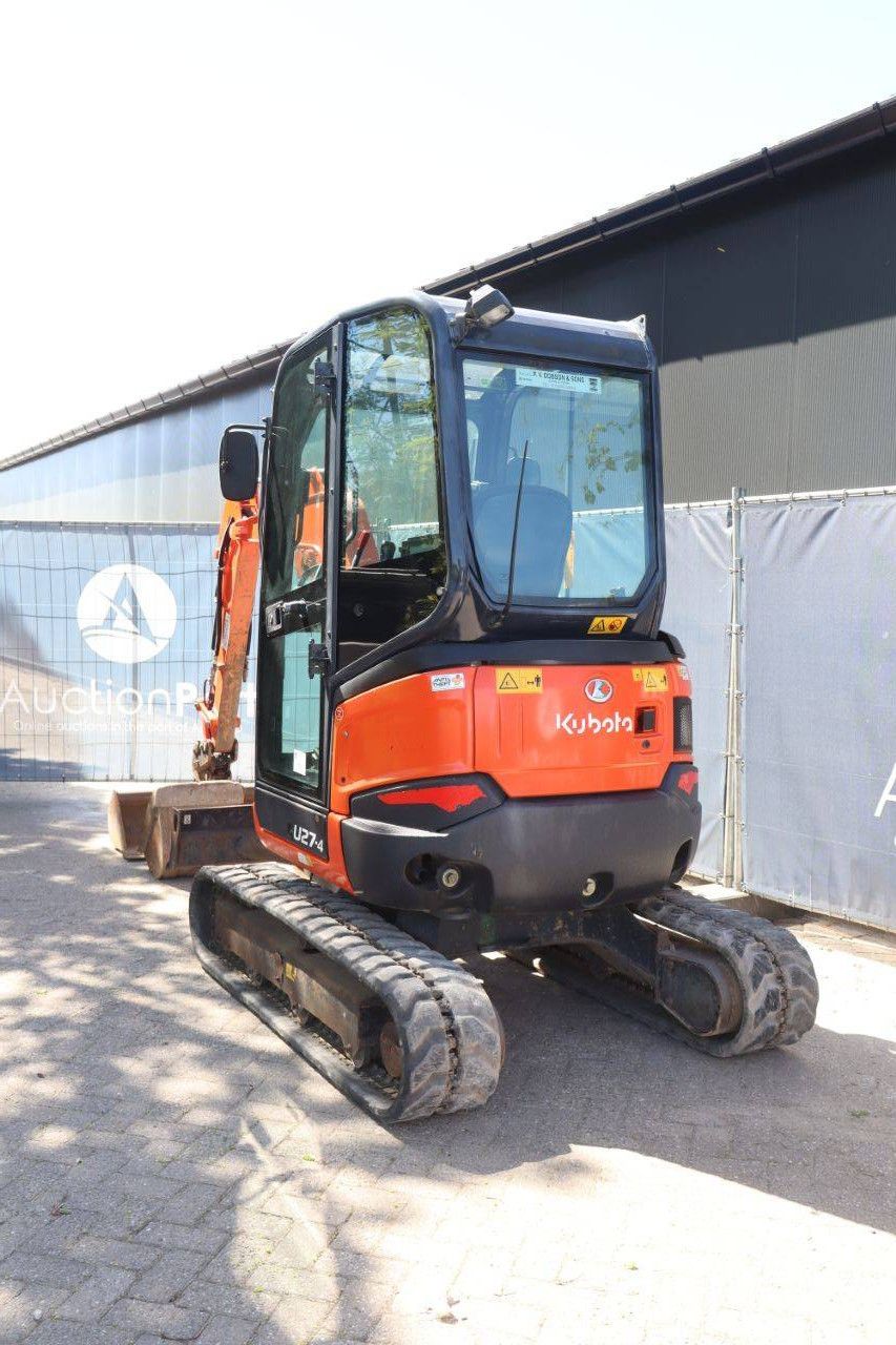 Crawler excavator Kubota U27-4 Diesel 15.5kW 2016