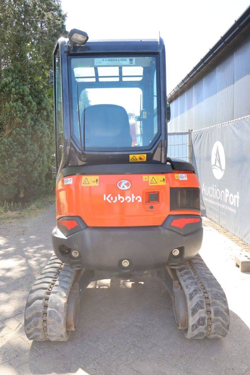Crawler excavator Kubota U27-4 Diesel 15.5kW 2016