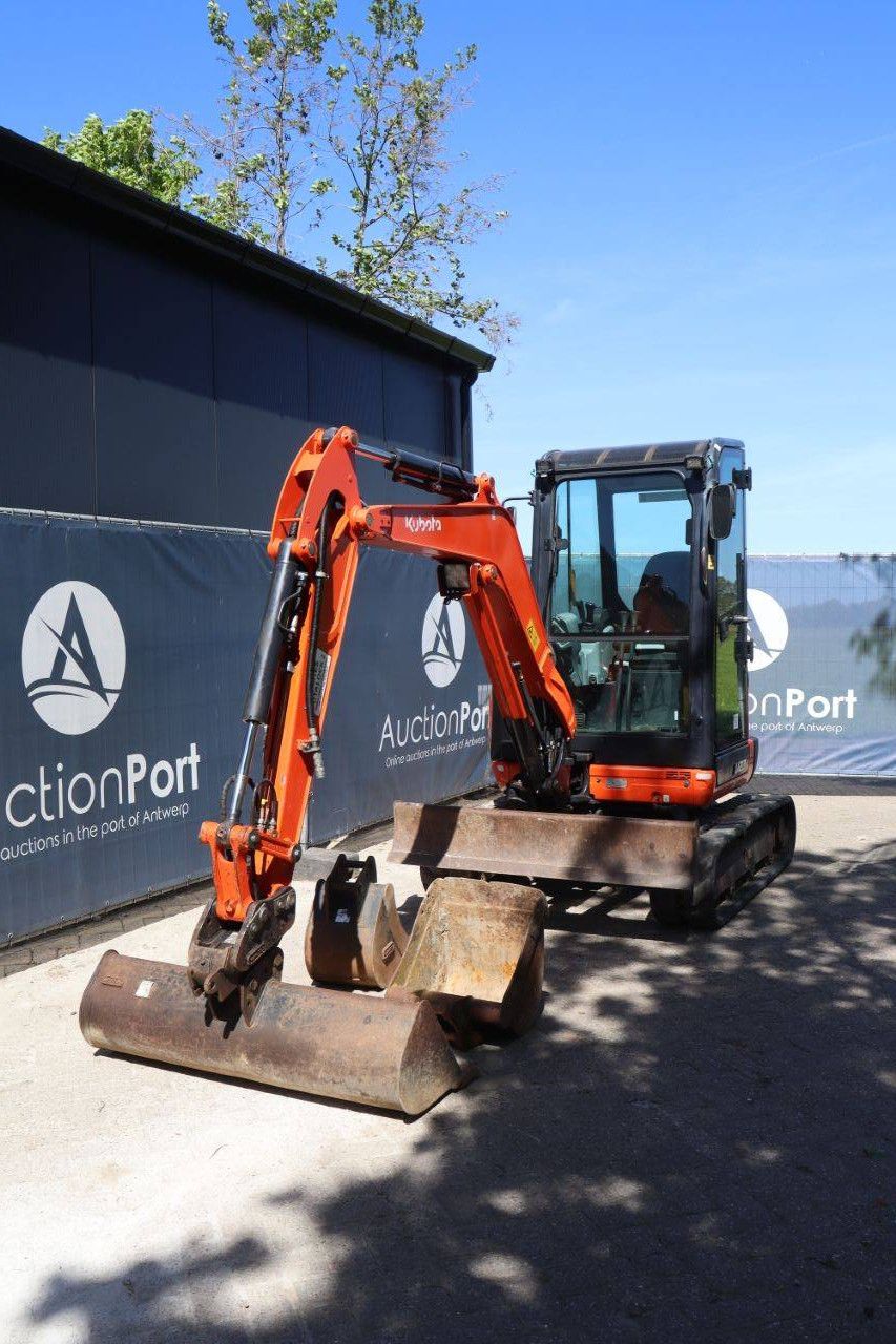 Crawler excavator Kubota U27-4 Diesel 15.5kW 2016