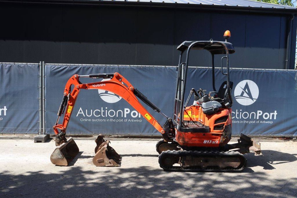 Minibagger Kubota U17-3a Diesel 11,8 kW 2014