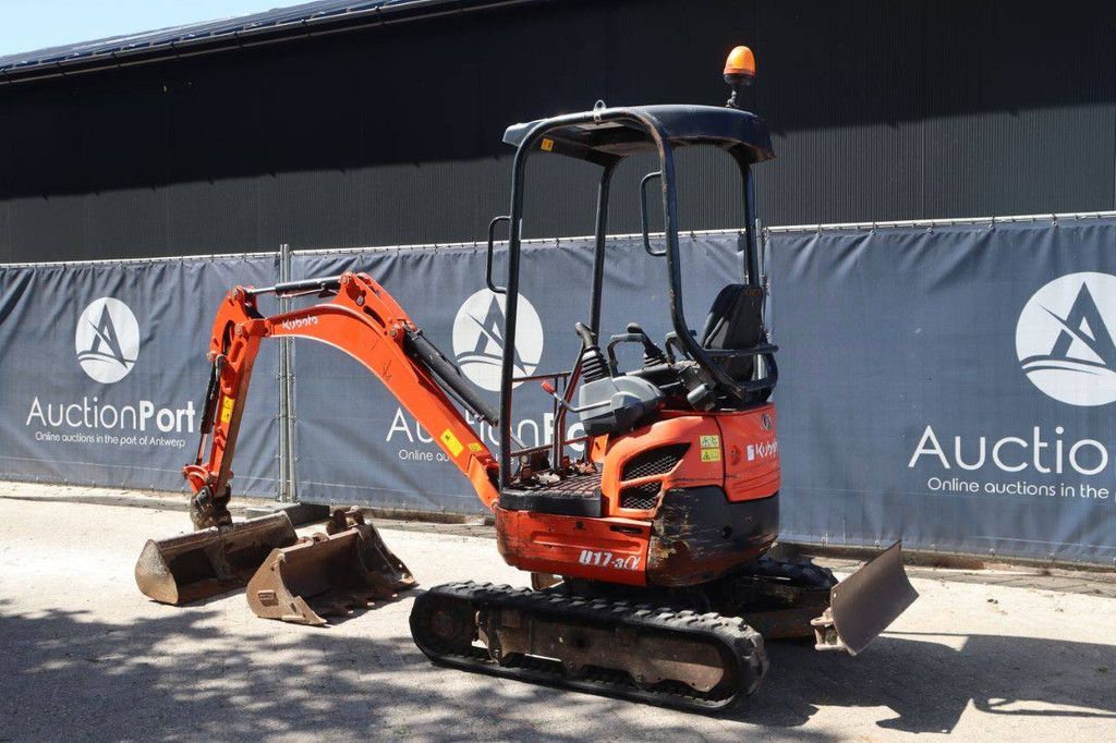 Minibagger Kubota U17-3a Diesel 11,8 kW 2014