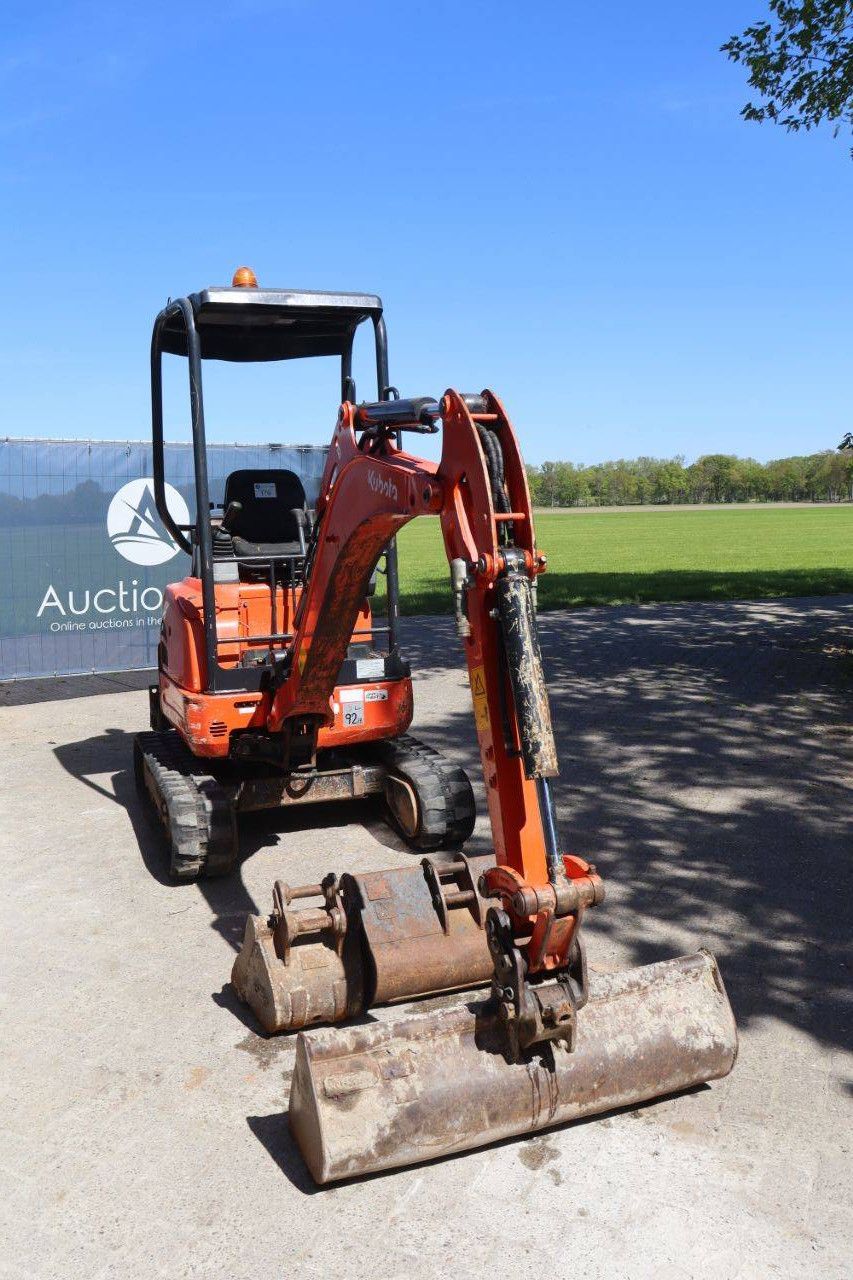 Minibagger Kubota U17-3a Diesel 11,8 kW 2014