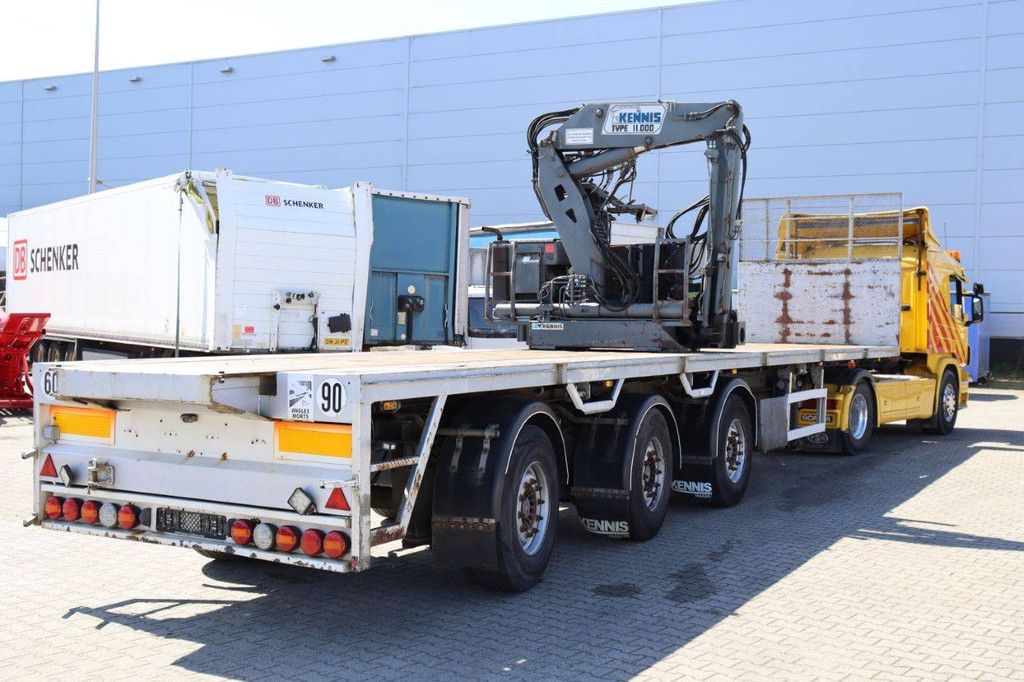 Pacton CL1327 Flatbed Semi-Trailer with Hooklift System