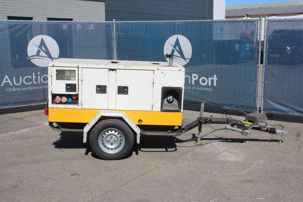 Aanhanger Generator Atlas Copco 606314 1998