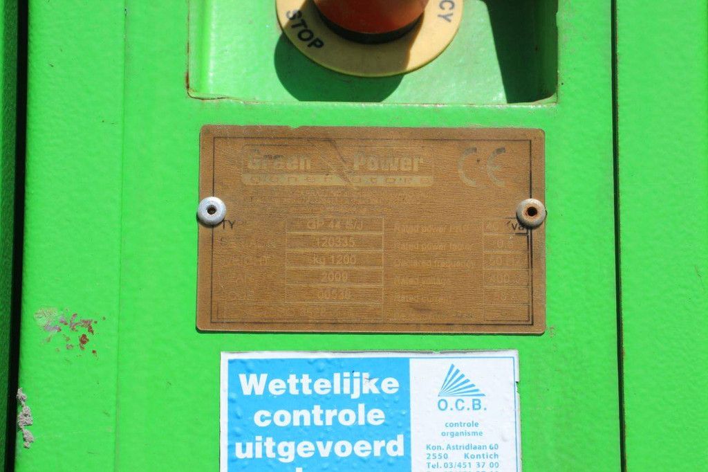 Generator Green Power GP 44 S/J Diesel 40kVA 2009