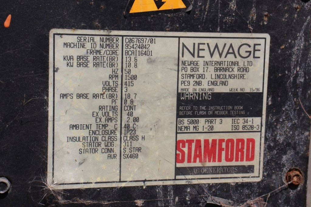 Generator Haverhill Diesel 1996