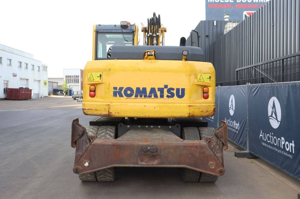 Tire crane Komatsu PW 148-8 Diesel 90kW 2011