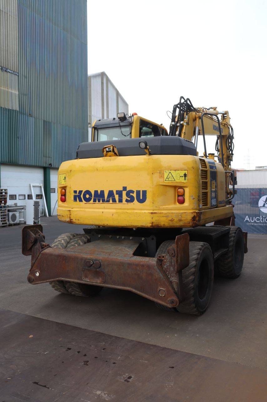 Tire crane Komatsu PW 148-8 Diesel 90kW 2011