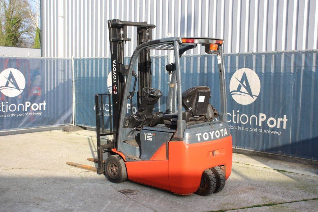 Toyota 15 Electric Forklift 1500kg 3.7m