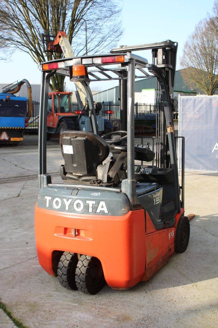 Toyota 15 Electric Forklift 1500kg 3.7m