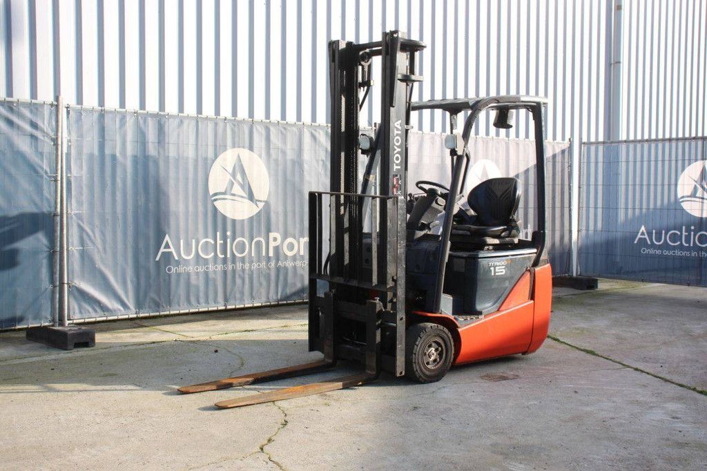 Toyota 15 Electric Forklift 1500kg 3.7m