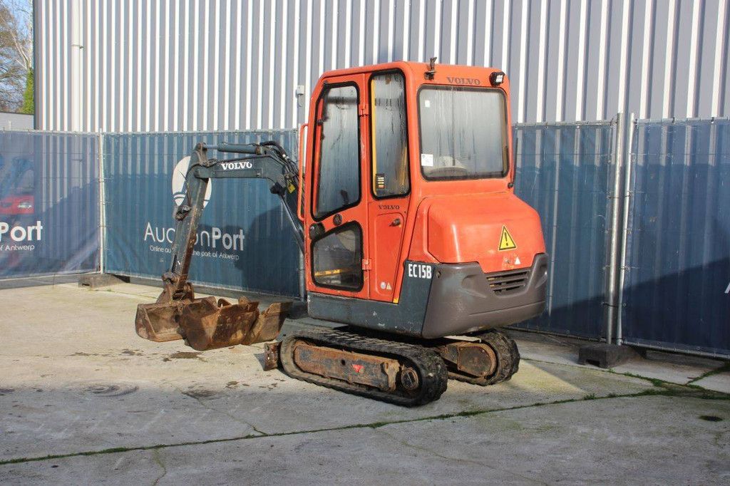 Mini excavator Volvo EC15B XTV Diesel 11kW 2006