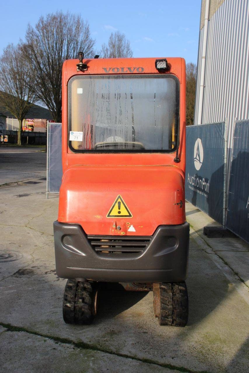 Mini excavator Volvo EC15B XTV Diesel 11kW 2006
