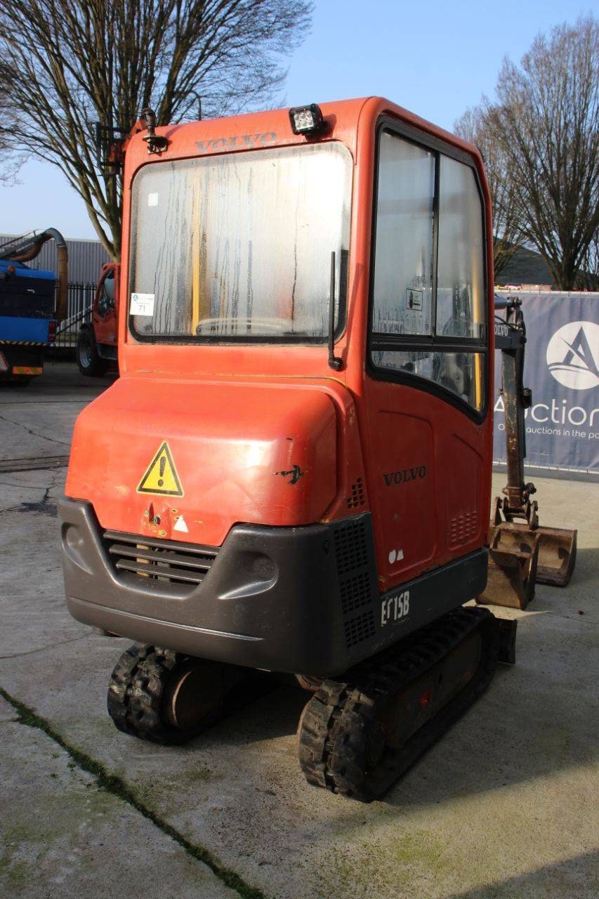 Mini excavator Volvo EC15B XTV Diesel 11kW 2006