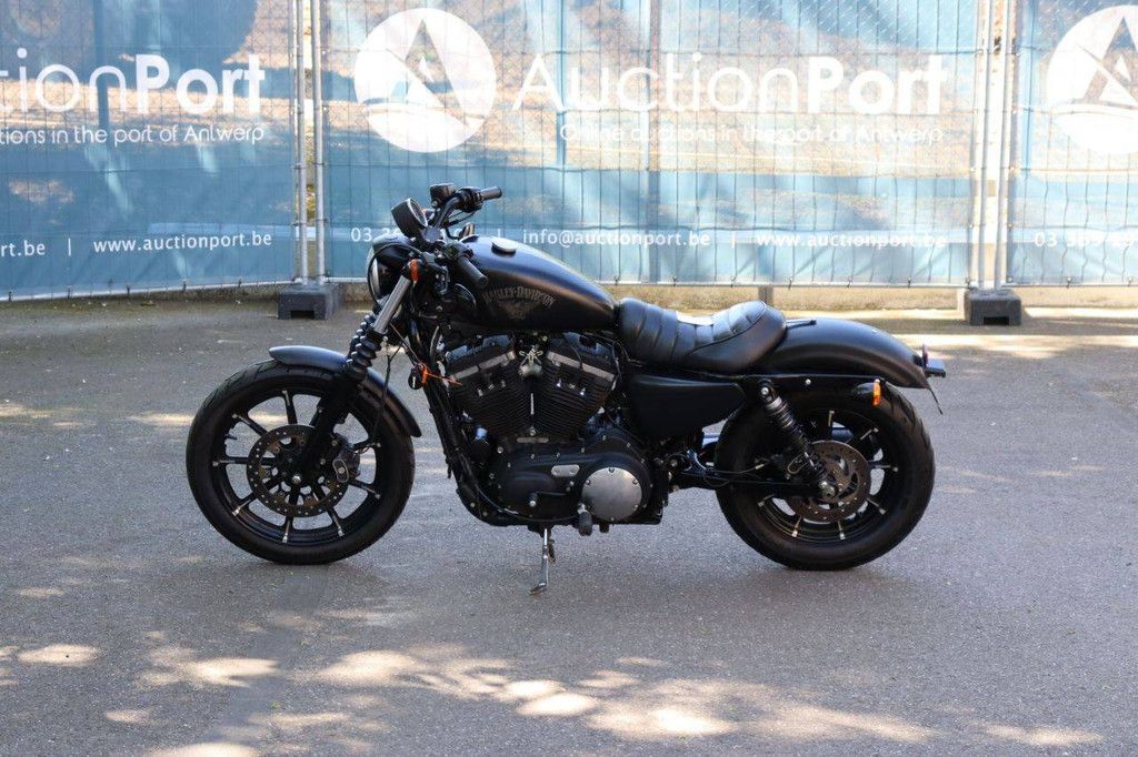 Motorcycle Harley-Davidson Sporter XL883 Iron Petrol 2015