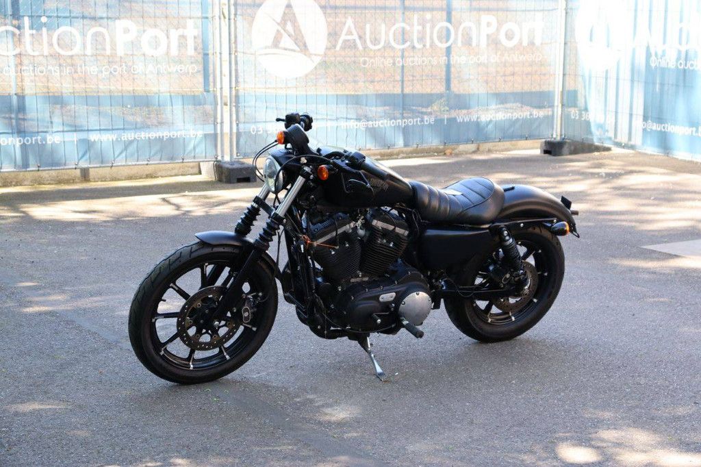 Motorcycle Harley-Davidson Sporter XL883 Iron Petrol 2015
