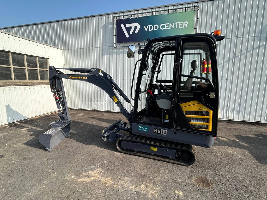 Minibagger Eurotrac HE18-C Diesel 19,2 PS Neu