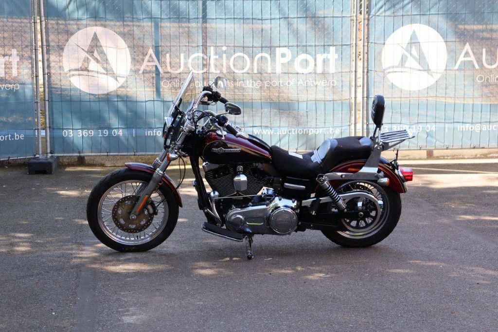 Motorcycle Harley-Davidson Super Glide Custom Petrol 2014