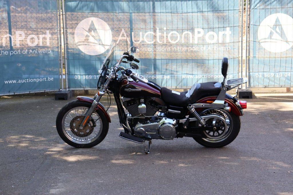 Motorcycle Harley-Davidson Super Glide Custom Petrol 2014